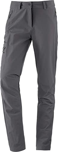 Schöffel Damen Pants Ascona, leichte und komfortable Wanderhose für Frauen, vielseitige Outdoor Hose mit optimaler Passform und praktischen Taschen, asphalt, 38 im Sale